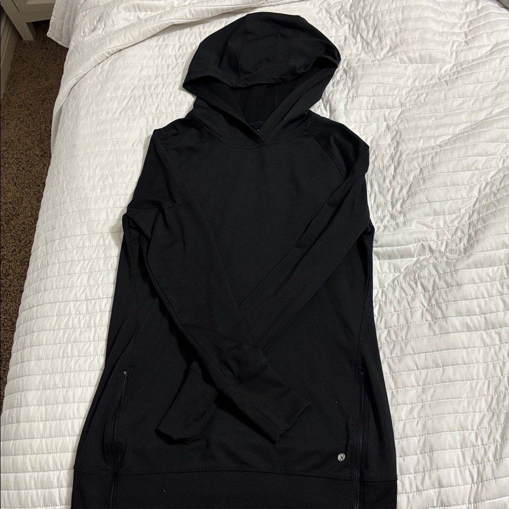 Layer 8 Black Quick-Dry Hoodie